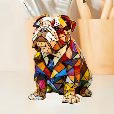 HANDMADE BY CHARLES DOG LAMPS